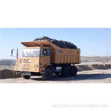 Off-highway wide-body mining dump truck